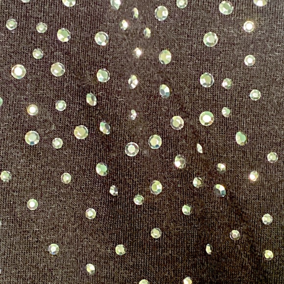 COPY - Isabella Rodriguez Black with Silver Stud Design 2 In 1 Top Women's Size… - Picture 6 of 6